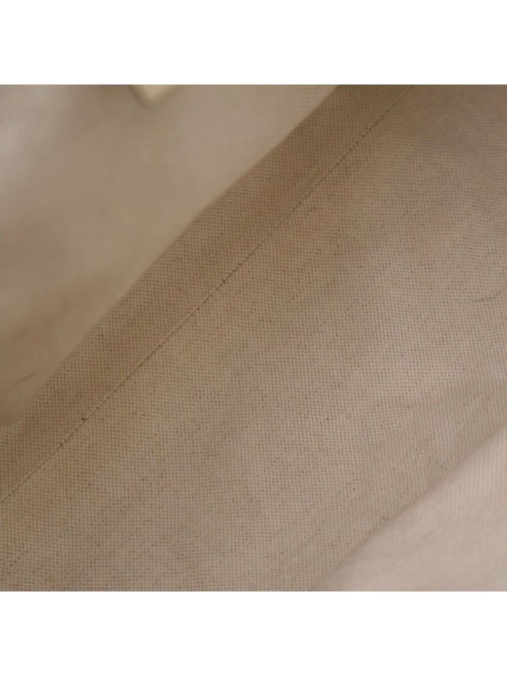 Gucci GG Canvas Tote Beige Leather Gold - Picture 4 of 6